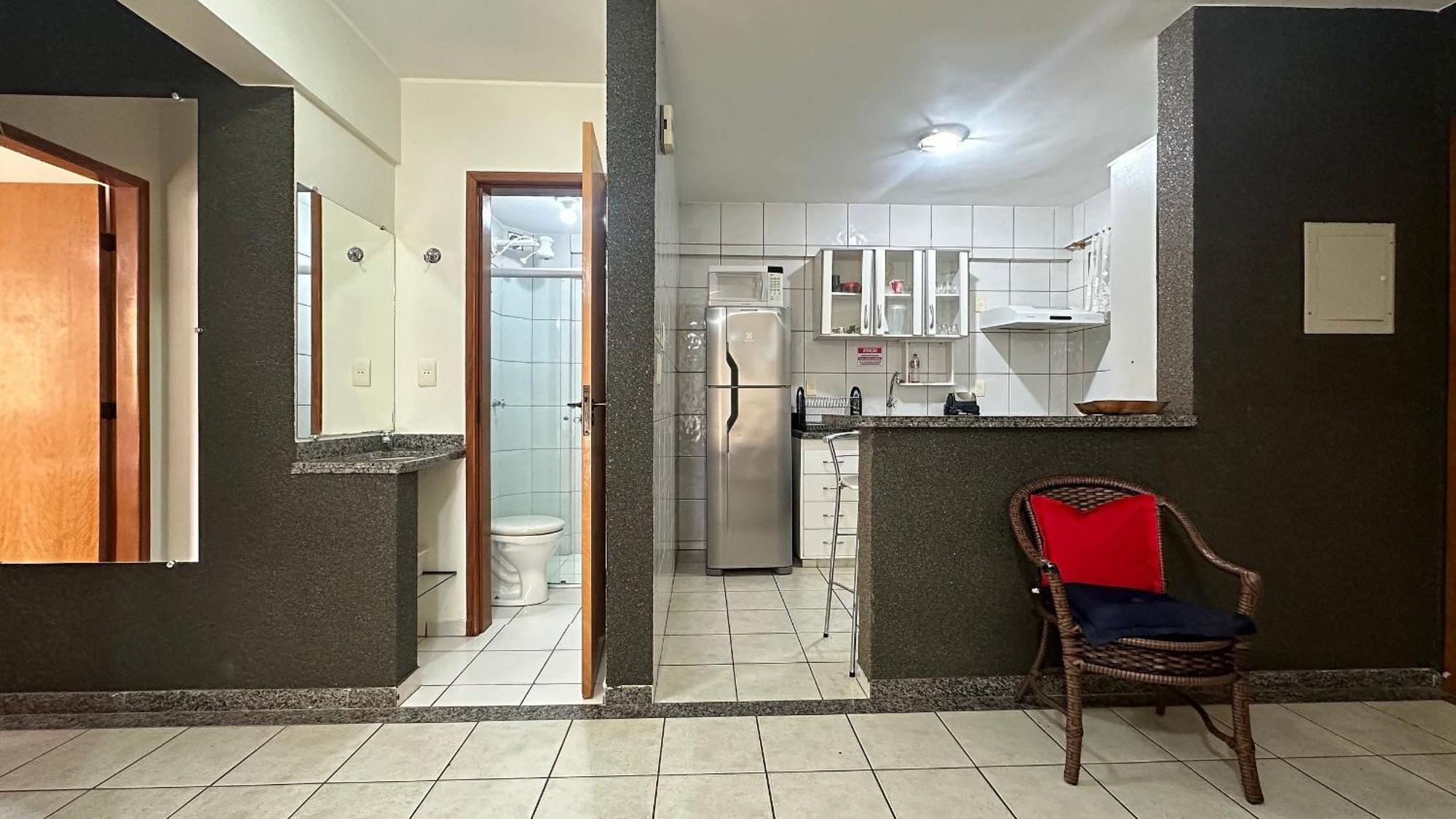 De 2 Quartos Em Thermas Paradise Apartment
